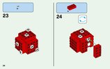 Instrucciones de Construcción - LEGO - Minecraft - 21129 - Isla champiñón: Page 26