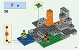 Instrucciones de Construcción - LEGO - 21141 - The Zombie Cave: Page 45