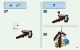 Instrucciones de Construcción - LEGO - 21148 - Minecraft™ Steve BigFig with Parrot: Page 21