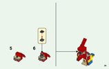 Instrucciones de Construcción - LEGO - 21148 - Minecraft™ Steve BigFig with Parrot: Page 35