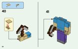 Instrucciones de Construcción - LEGO - 21148 - Minecraft™ Steve BigFig with Parrot: Page 22