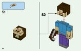 Instrucciones de Construcción - LEGO - 21148 - Minecraft™ Steve BigFig with Parrot: Page 26