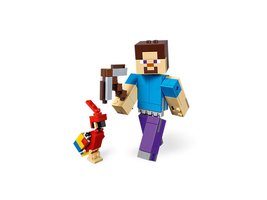 21148 - Minecraft™ Steve BigFig with Parrot