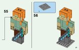 Instrucciones de Construcción - LEGO - 21149 - Minecraft™ Alex BigFig with Chicken: Page 27