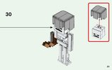 Instrucciones de Construcción - LEGO - 21150 - Minecraft™ Skeleton BigFig with Magma Cu: Page 23