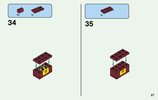 Instrucciones de Construcción - LEGO - 21150 - Minecraft™ Skeleton BigFig with Magma Cu: Page 27