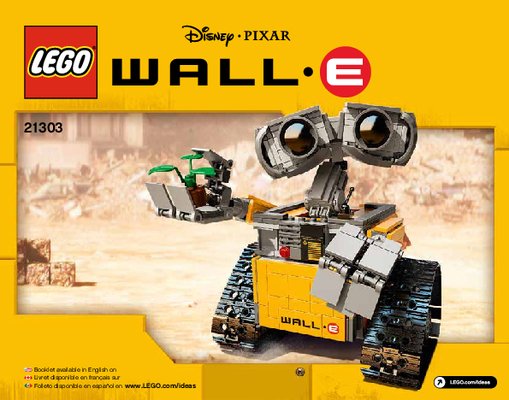 Instrucciones de Construcción - LEGO - Ideas - 21303 - WALL•E: Page 1