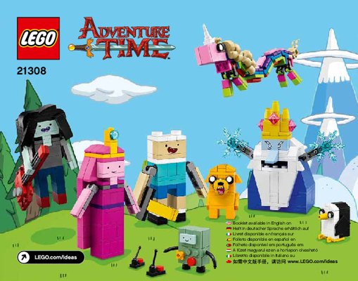 Instrucciones de Construcción - LEGO - Ideas - 21308 - Adventure Time™: Page 1