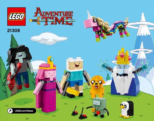 Instrucciones de Construcción - LEGO - Ideas - 21308 - Adventure Time™: Page 1