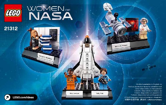 Instrucciones de Construcción - LEGO - 21312 - Women of NASA: Page 1