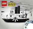 Instrucciones de Construcción - LEGO - 21317 - Steamboat Willie: Page 1