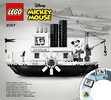 Instrucciones de Construcción - LEGO - 21317 - Steamboat Willie: Page 1