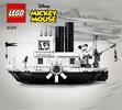 Instrucciones de Construcción - LEGO - 21317 - Steamboat Willie: Page 1