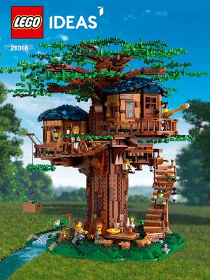 Instrucciones de Construcción - LEGO - 21318 - Tree House: Page 1