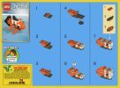 Instrucciones de Construcción - LEGO - 30025 - Clown Fish: Page 1