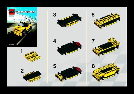 Instrucciones de Construcción - LEGO - 30034 - Tow truck: Page 1