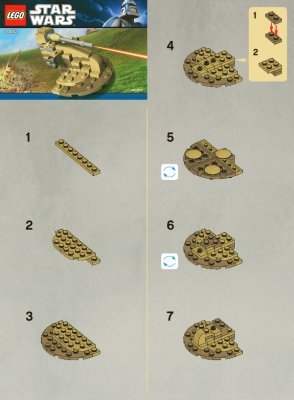 Instrucciones de Construcción - LEGO - 30052 - AAT: Page 1