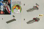 Instrucciones de Construcción - LEGO - 30053 - Republic Attack Cruiser: Page 1