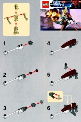 Instrucciones de Construcción - LEGO - 30058 - STAP: Page 1