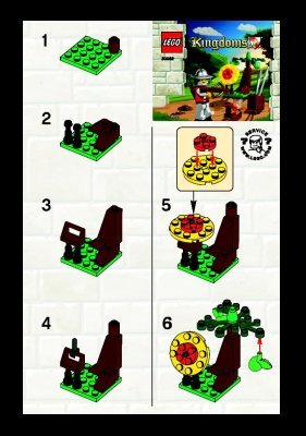 Instrucciones de Construcción - LEGO - 30062 - Target practice: Page 1