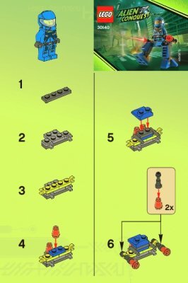 Instrucciones de Construcción - LEGO - 30140 - ADU Walker: Page 1