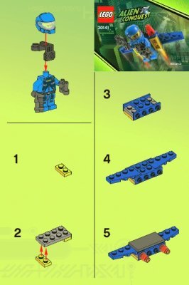 Instrucciones de Construcción - LEGO - 30141 - ADU Jetpack: Page 1