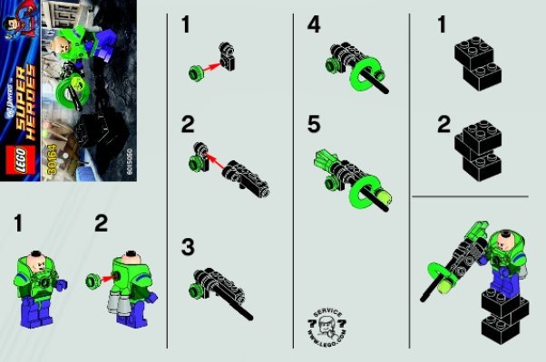 Instrucciones de Construcción - LEGO - 30164 - TT Games: Page 1