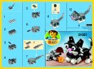 Instrucciones de Construcción - LEGO - 30188 - Cute Kitten: Page 2