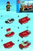 Instrucciones de Construcción - LEGO - 30221 - Fire Car: Page 1