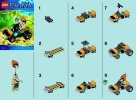 Instrucciones de Construcción - LEGO - 30253 - Leonidas’ Jungle Dragster: Page 1