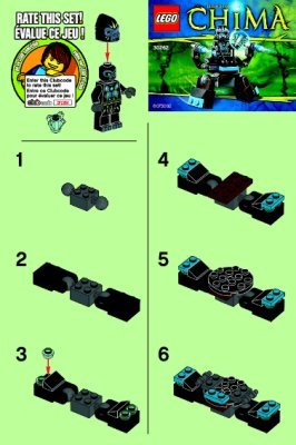 Instrucciones de Construcción - LEGO - 30262 - Gorzan's Walker: Page 1