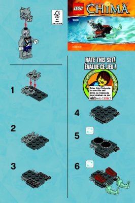 Instrucciones de Construcción - LEGO - 30266 - Sykor’s Ice Cruiser: Page 1