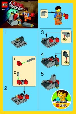 Instrucciones de Construcción - LEGO - 30280 - The piece of resistance: Page 1