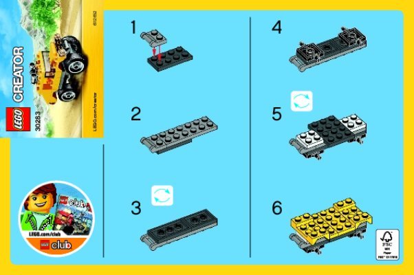 Instrucciones de Construcción - LEGO - 30283 - Off-Road: Page 1