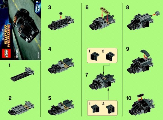 Lego cheap batman instrucciones