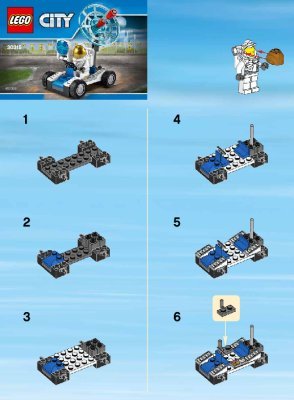 Instrucciones de Construcción - LEGO - 30315 - Space Vehicle: Page 1