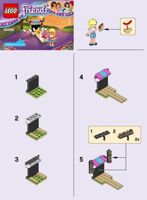 Instrucciones de Construcción - LEGO - 30399 - Amusement Park Bowling: Page 1