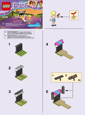 Instrucciones de Construcción - LEGO - 30399 - Amusement Park Bowling: Page 1