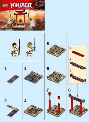 Instrucciones de Construcción - LEGO - 30530 - WU-CRU Target Training: Page 1