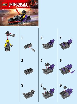 Instrucciones de Construcción - LEGO - 30531 - Sons of Garmadon: Page 1