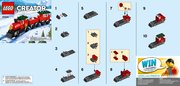 Instrucciones de Construcción - LEGO - 30543 - Holiday Train: Page 1