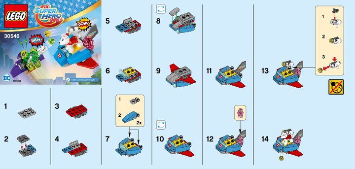 Instrucciones de Construcción - LEGO - 30546 - Krypto™ saves the day: Page 1