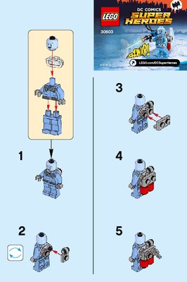 Instrucciones de Construcción - LEGO - DC Comics Super Heroes - 30603 - GRATIS: Batman™ clásico de TV: Mr. Freeze: Page 1