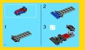 Instrucciones de Construcción - LEGO - 31000 - Mini Speeder: Page 2