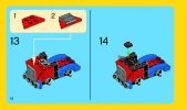 Instrucciones de Construcción - LEGO - 31000 - Mini Speeder: Page 14