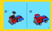 Instrucciones de Construcción - LEGO - 31000 - Mini Speeder: Page 15