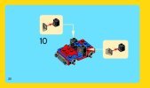 Instrucciones de Construcción - LEGO - 31000 - Mini Speeder: Page 20