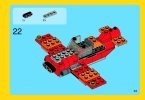 Instrucciones de Construcción - LEGO - Creator - 31003 - Helicóptero de Transporte Rojo: Page 33