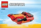 Instrucciones de Construcción - LEGO - Creator - 31003 - Helicóptero de Transporte Rojo: Page 1