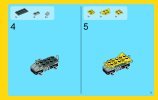 Instrucciones de Construcción - LEGO - Creator - 31005 - Remolque para Vehículos de Construcción: Page 5